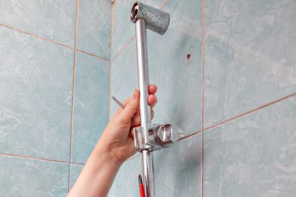 Remove The Shower Head From The Wall (if applicable)