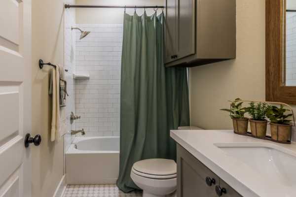 Use A Shower Curtain For Privacy