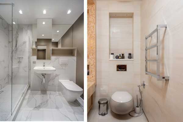 Beside the Toilet Storage Bathroom Wall Shelves Ideas