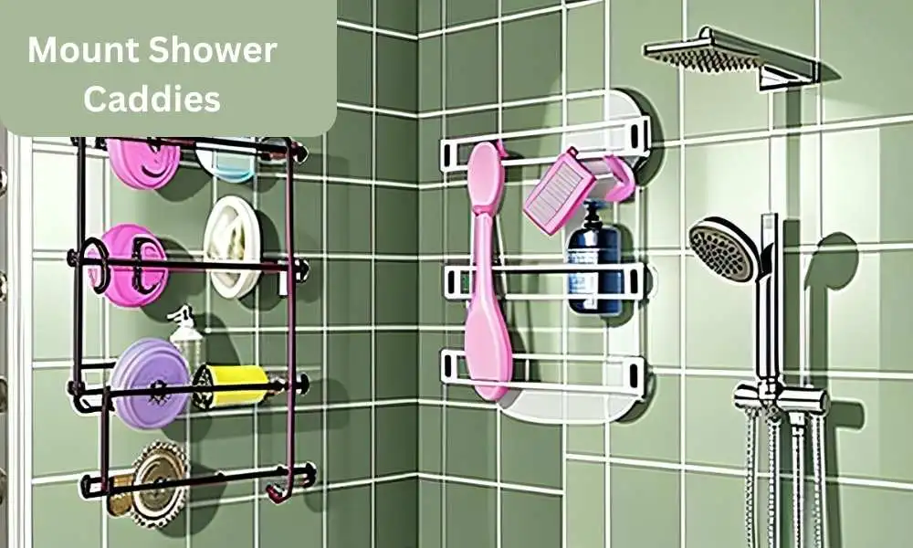 How To Mount Shower Caddies In A Shower