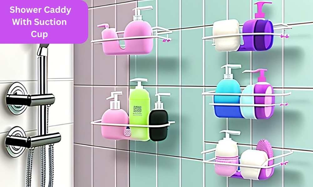 _Shower Caddy With Suction Cup