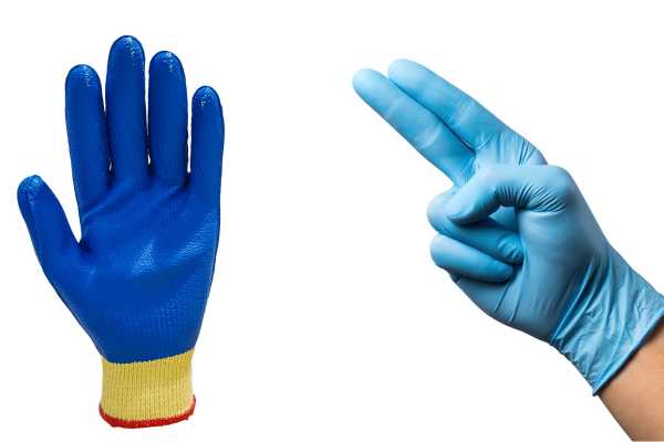 Use Rubber Gloves To Fluff-Up The Fibers