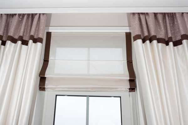 Patterned Roman Shades