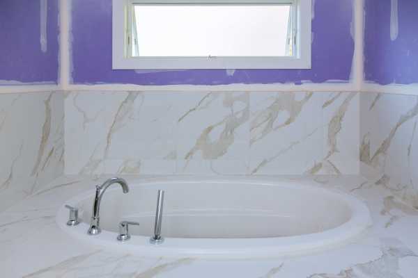 Finishing Touches on how to install a bathtub