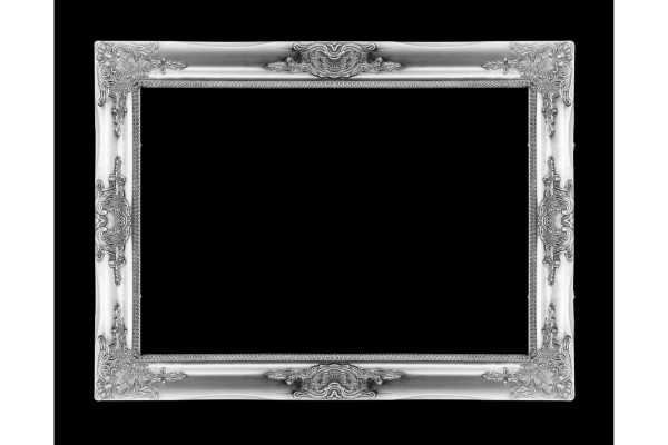 Silver Mirror Frames