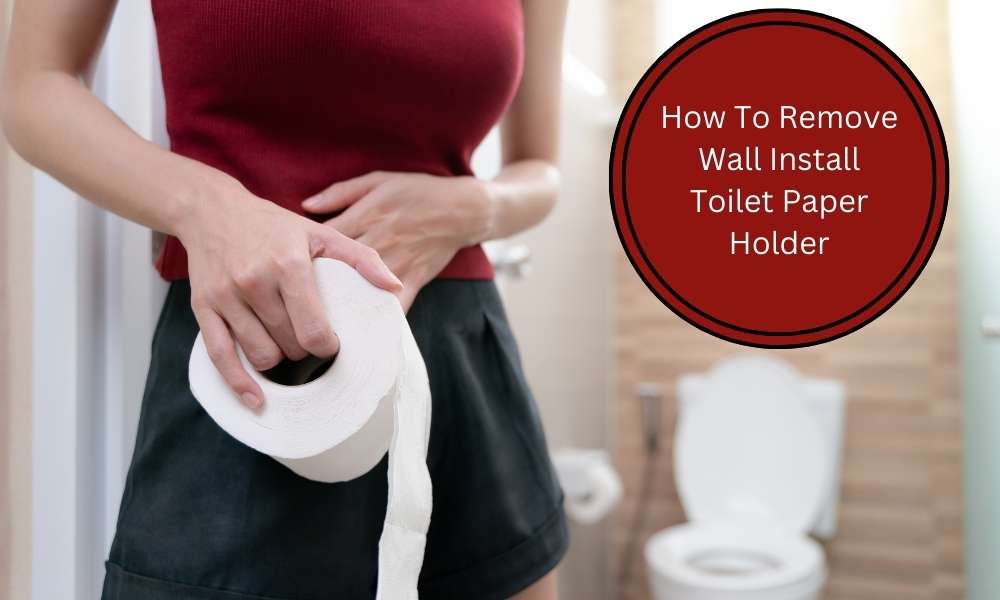 How To Remove Wall Install Toilet Paper Holder