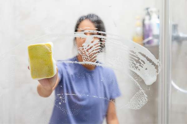 Removing Soap Scum And Hard Water Stains