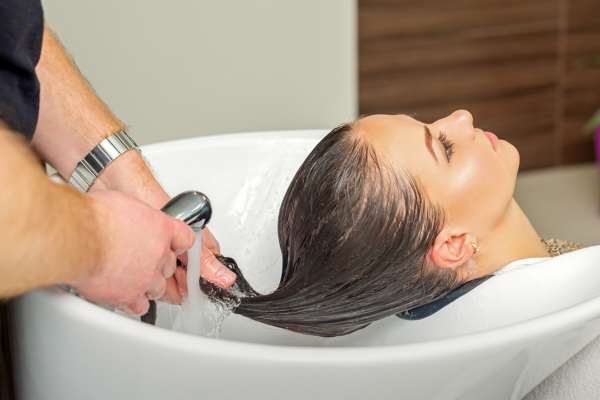 Rinsing Your Hair