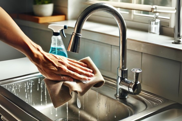 Preparing Your Stainless Steel Faucet For Cleaning