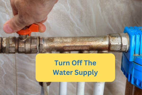 Turn Off The Water Supply Repair A Kitchen Faucet Moen