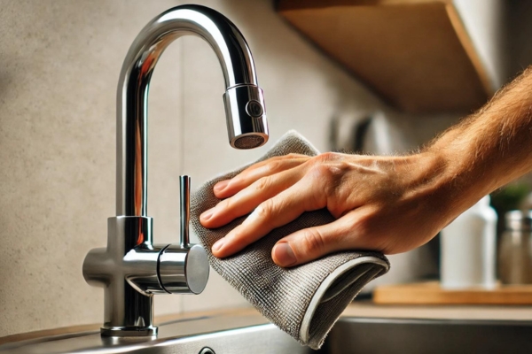 Regular Maintenance Tips Clean Stainless Faucet