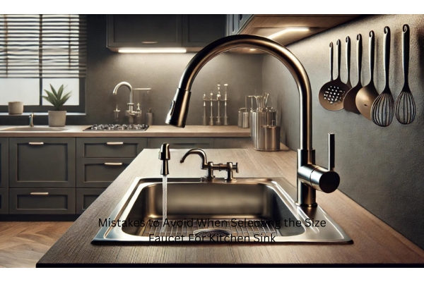 Mistakes to Avoid When Selecting the Size Faucet For Kitchen Sink