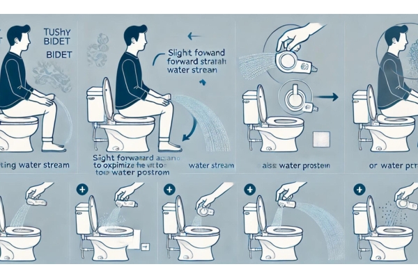 Proper Technique For Using A Tushy Bidet