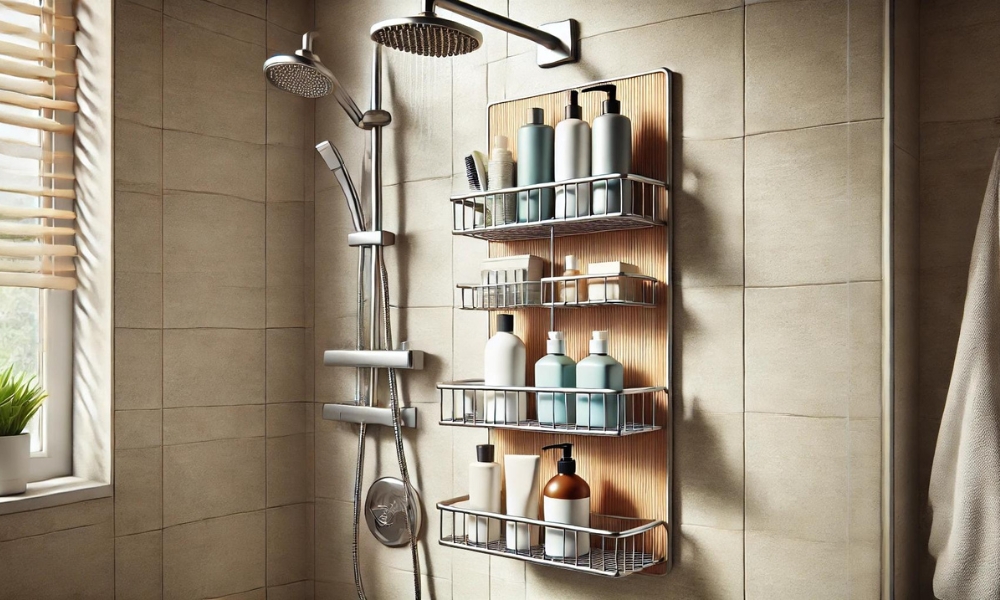 Where Should A Shower Caddy Be Placed