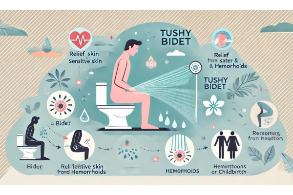 The Health Benefits Of Using A Tushy Bidet