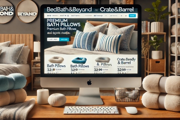 Bath Pillows At Specialty Home Stores: Bed Bath & Beyond, Crate & Barrel, And More