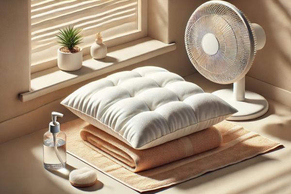 Drying Bath Pillows Safely Clean Bath Pillow