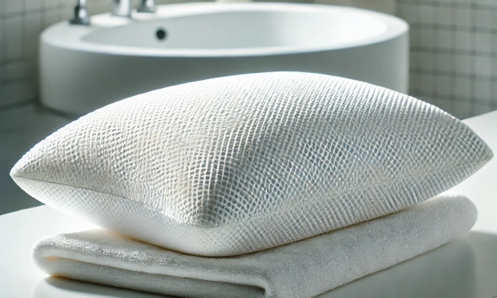 How To Clean Mesh Bath Pillow