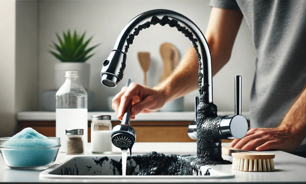 How To Get Rid Of Black Slime In Faucet