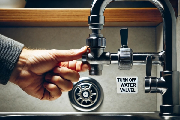 Shutting Off The Water Supply: The First Crucial Step