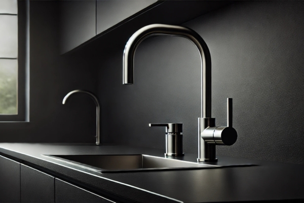 Stainless Steel Faucets: Sleek And Versatile Pairing For Black Surfaces