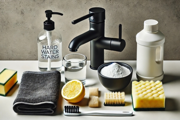 Supplies You’ll Need To Remove Hard Water Stains