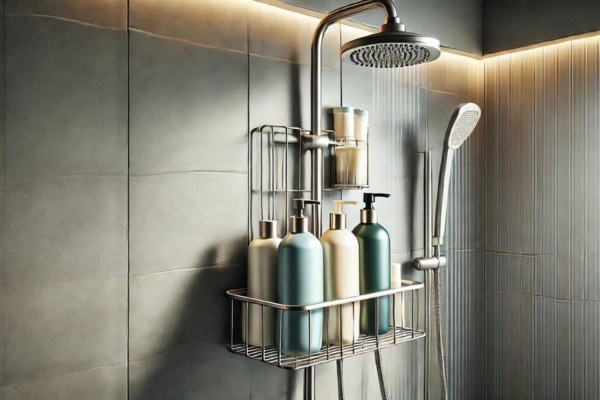 Where To Place An Over-The-Showerhead Caddy