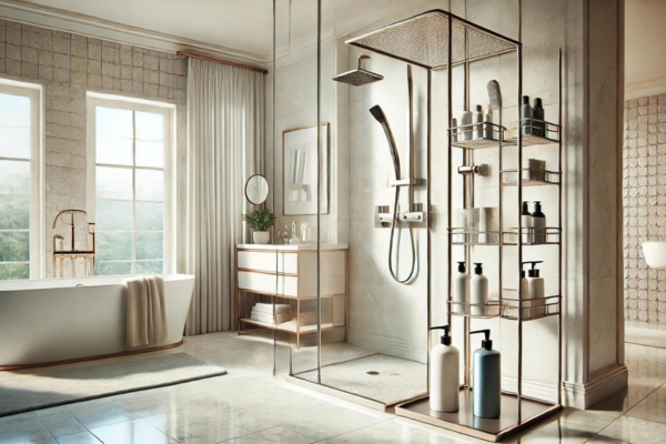  Where To Place Shower Caddy In A Spacious Bathroom