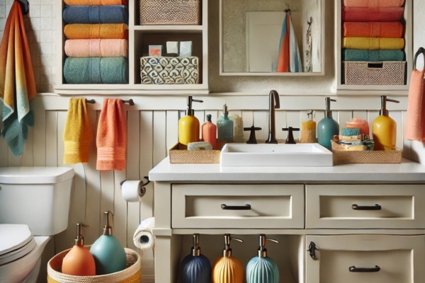 Add A Pop Of Color With Cabinet Accessories