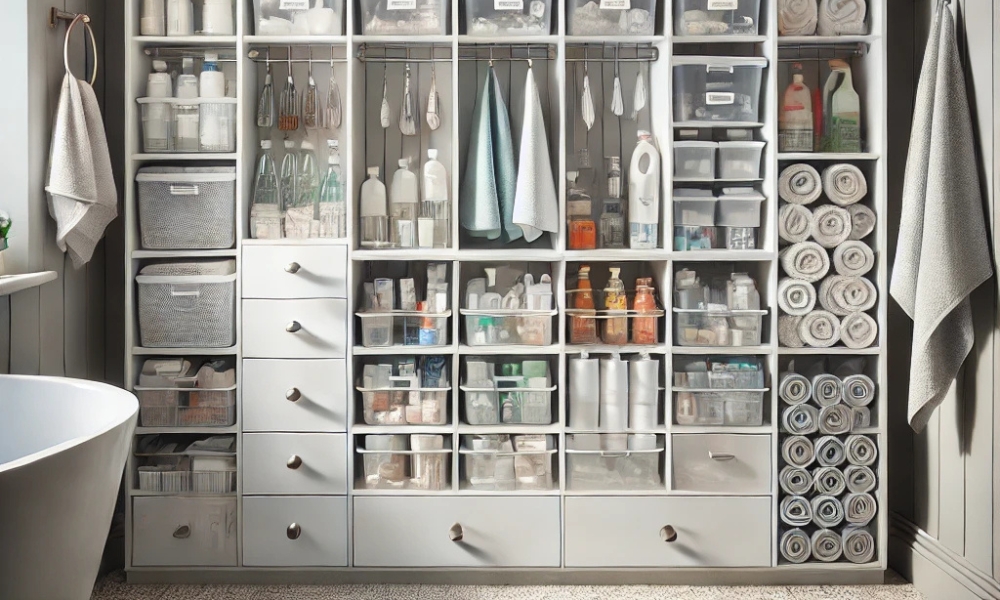 How To Organize Bathroom Cabinets Without Drawers