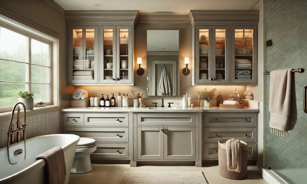 How To Update Bathroom Cabinets Without Replacing Them