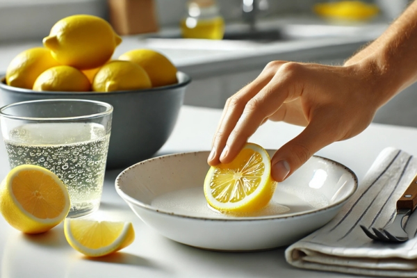 Lemon Juice: Natural Freshness And Degreasing Agent