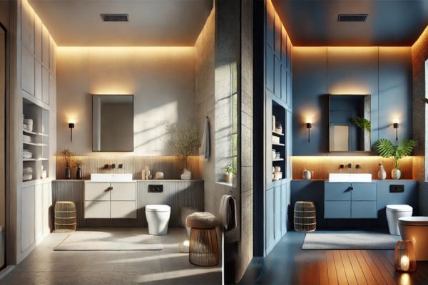 Light and Space: Choosing Wall Colors Based on Bathroom Size and Lighting