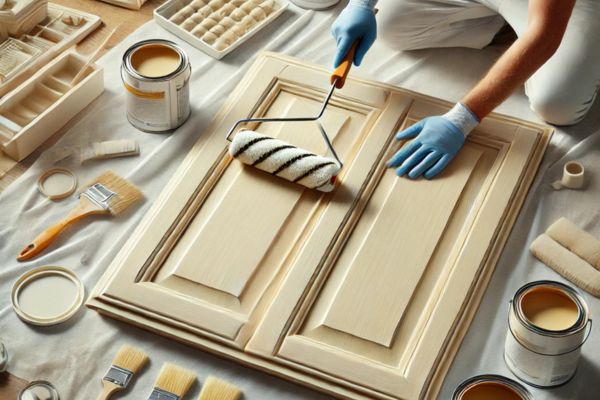 Painting The Cabinets