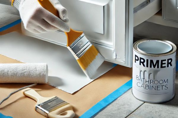 Priming The Cabinets