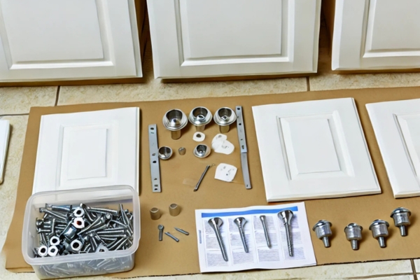 Removing Cabinet Doors, Drawers, and Hardware Paint Bathroom Cabinets