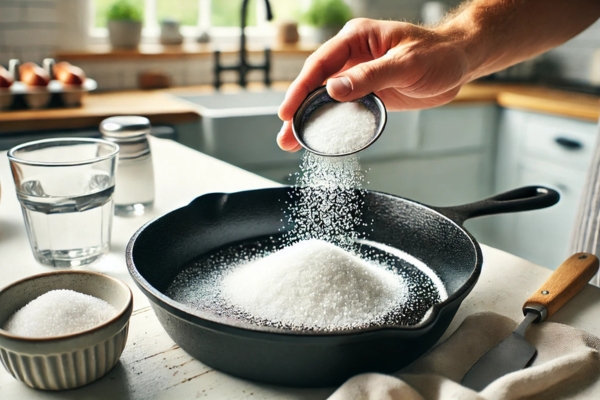 Salt: Scouring Tough Stains Naturally Wash Dishes With Without Dish Soap