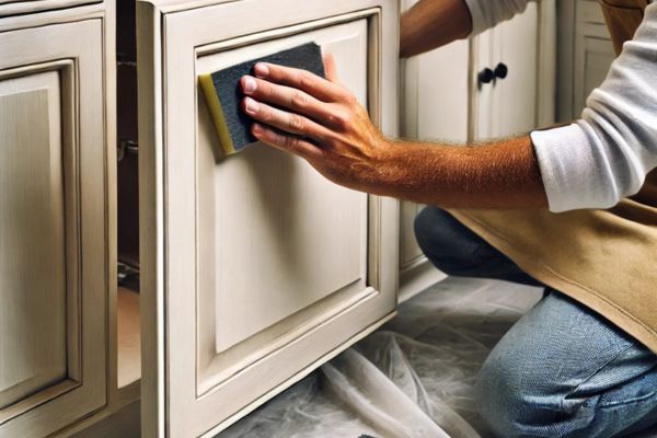 Sand The Cabinets