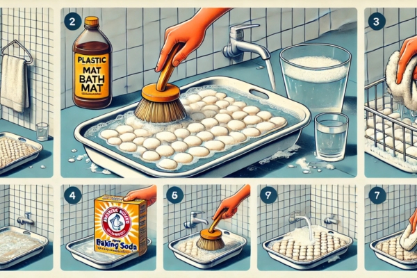 Deep Cleaning Methods For Plastic Bath Mats