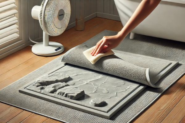 Drying Techniques To Avoid Moisture Retention Clean Stone Bath Mats