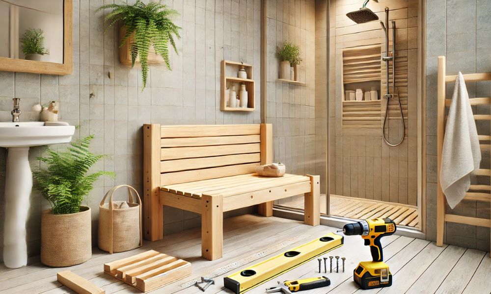 How To Build A Shower Bench