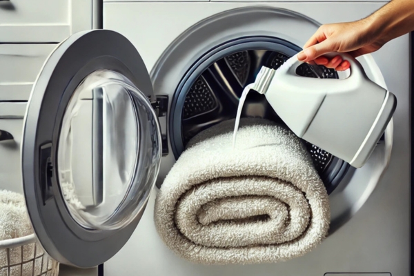 Machine Washing For A Deep Keep White Bath Mats Clean