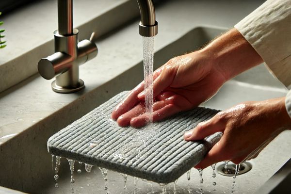 Rinsing Properly For A Residue-Free Finish Clean Stone Bath Mats