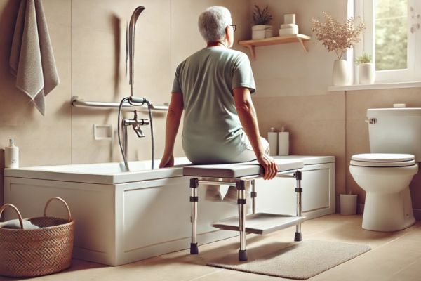 Sliding Into The Tub: Tips For Smooth Transfers Use A Tub Transfer Bench With Shower Curtain