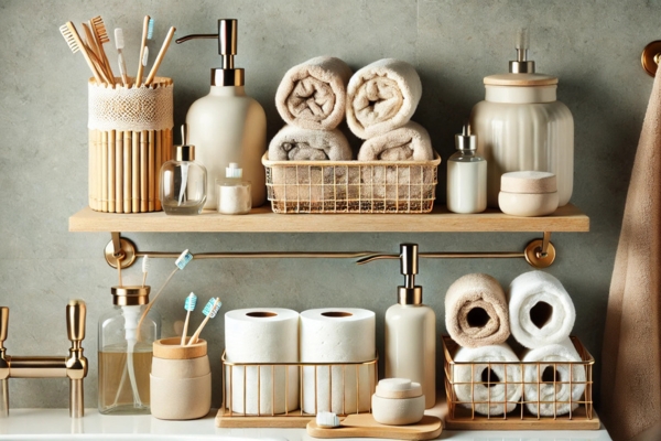 Essential Bathroom Items For Everyday Use Put On Bathroom Floating Shelves