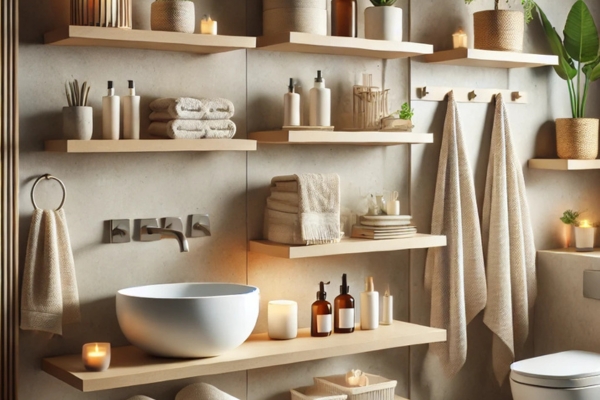 General Bathroom Storage Shelves