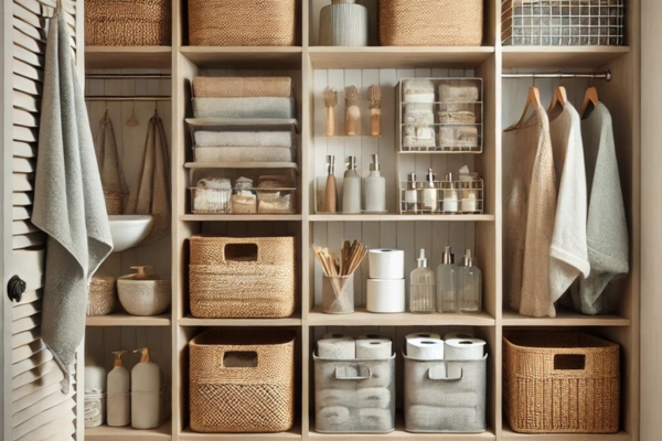 Use Baskets And Bins For Organization