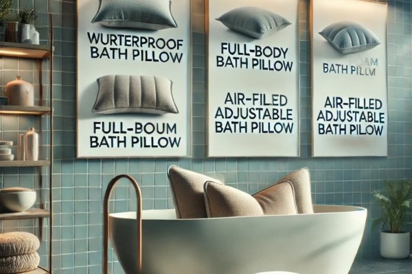Choosing the Right Baths Pillow for Your Needs Use A Bath Pillow