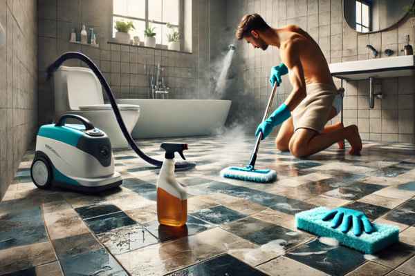 Deep Cleaning Methods for Extra Dirty Bathroom Floor Tiles