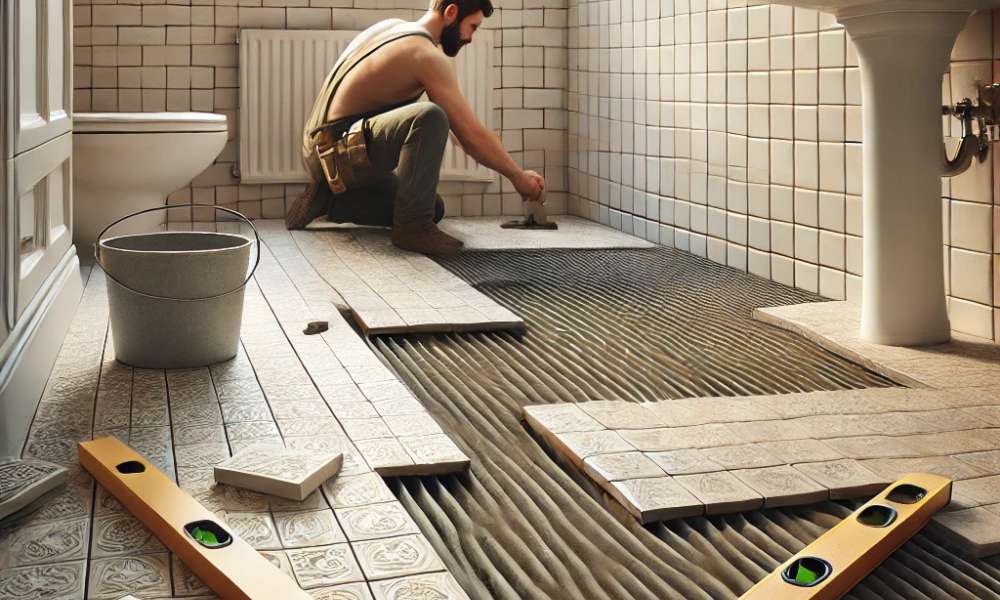 How To Tile A Bathroom Floor